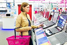shopping for laptops