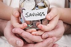 child savings jar