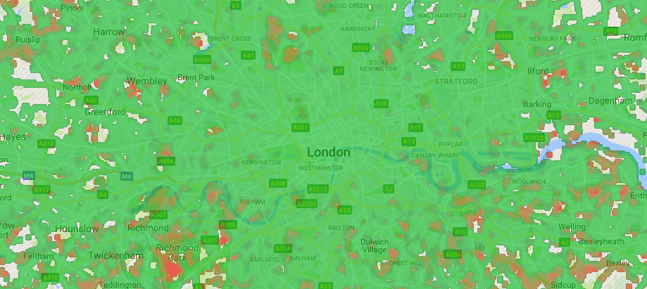 Vodafone 4G coverage
