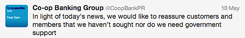 co-op twitter statement