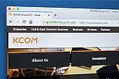 kcom logo on website