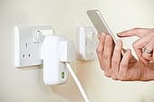 smart plug and phone