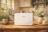 sky max hub set in a kitchen