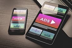 advertising mobile phone