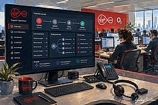 virgin media customer services illustration