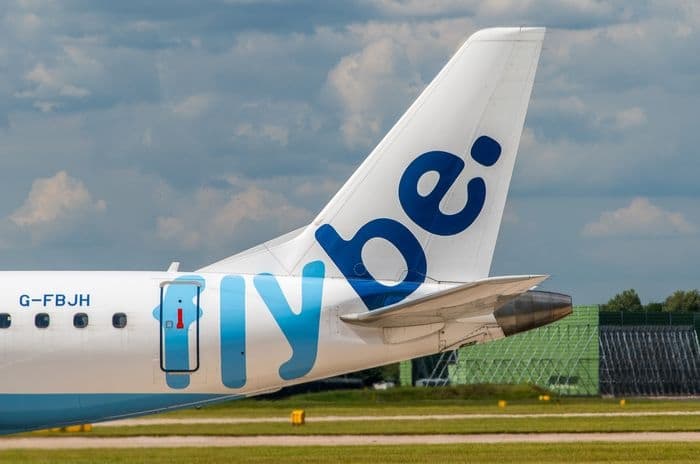 flybe airplane