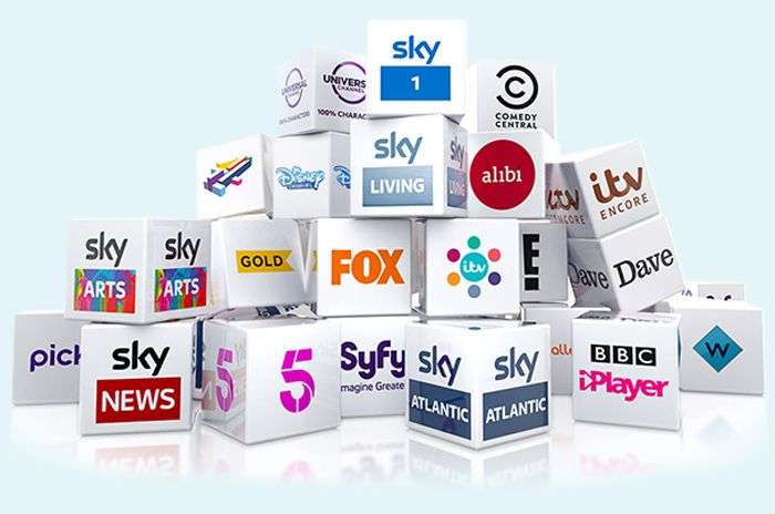 sky tv channels