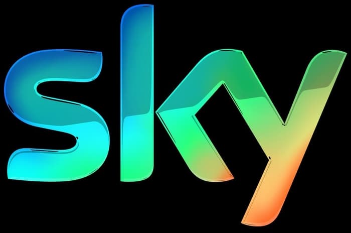 sky logo inverted