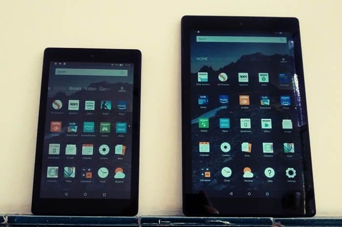 how to change account on kindle fire hd 8