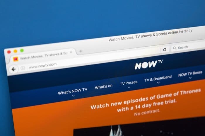 now tv web browser