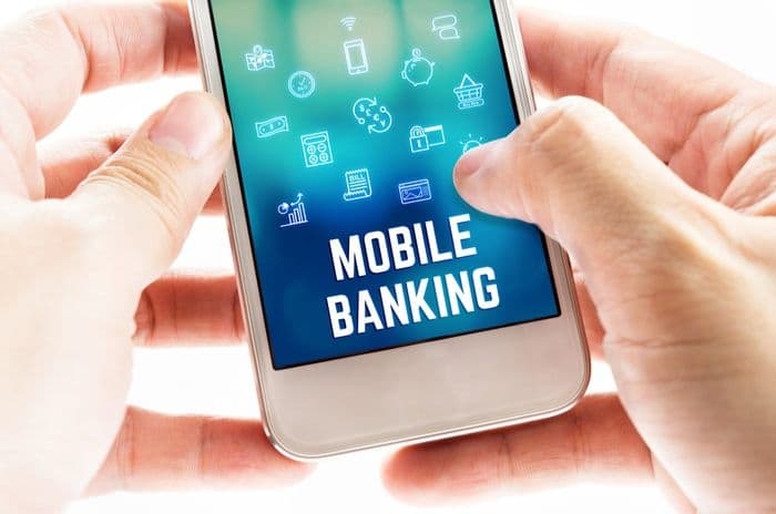 mobile banking app