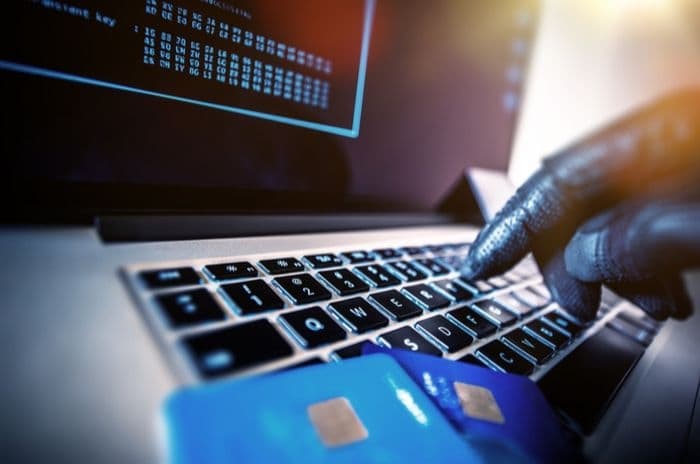 credit card fraud laptop