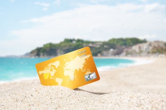 credit card use on holiday