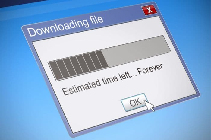 slow download - broadband