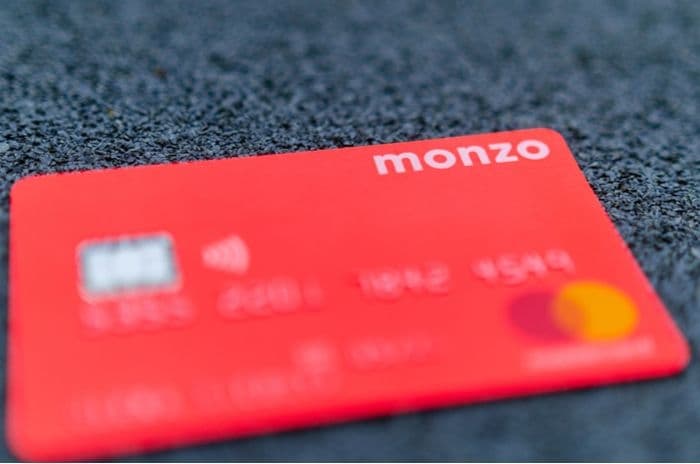 monzo bank card