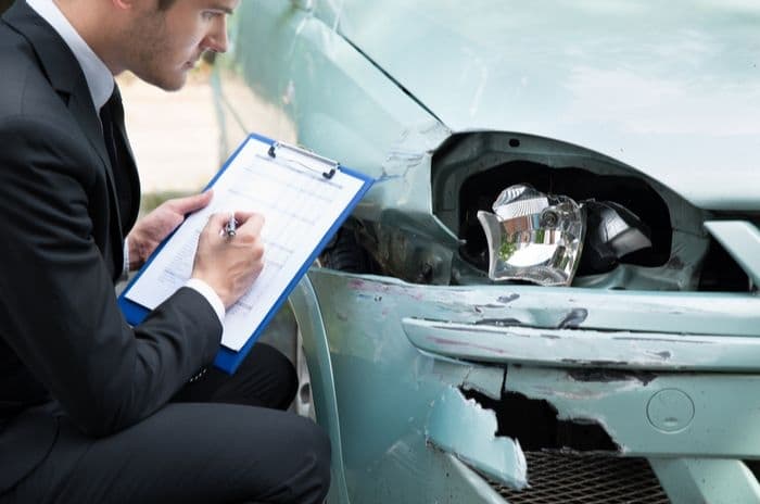 car insurance claim damage