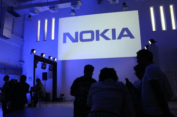 nokia logo at expo