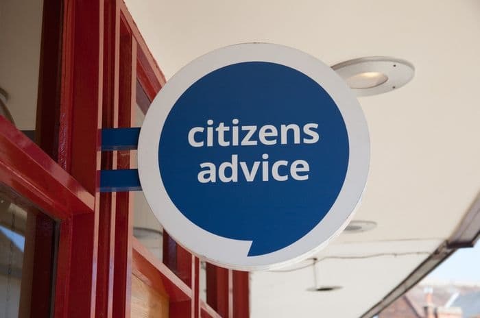 citizens advice sign