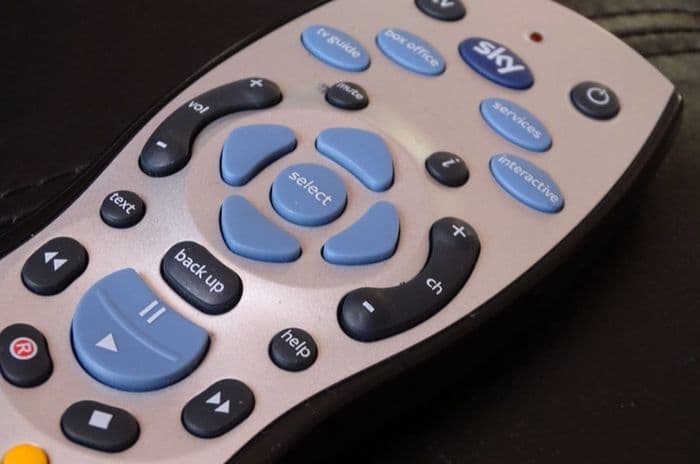 sky tv remote