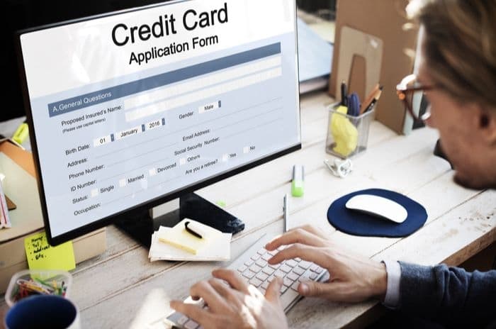 credit card application