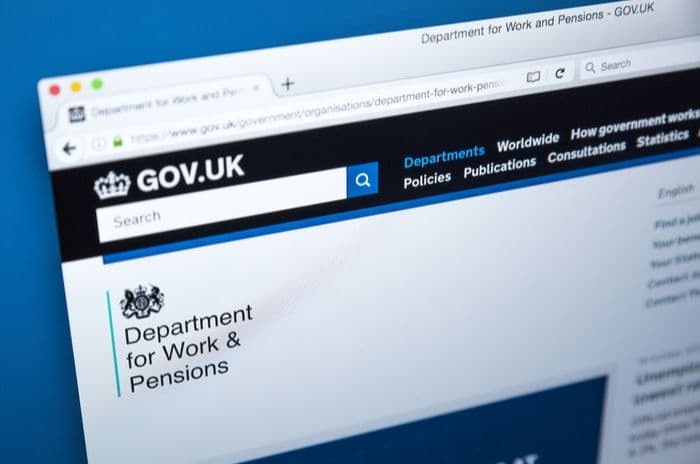 government department work and pensions