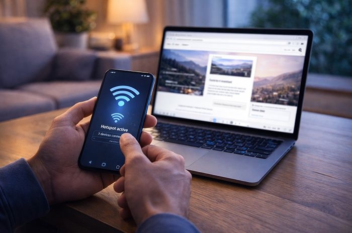 mobile hotspot tethering