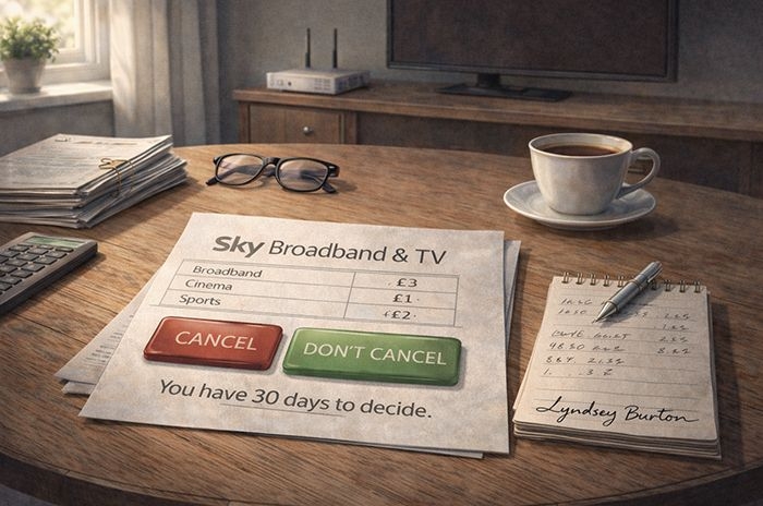 sky broadband and mobile price rise illustration