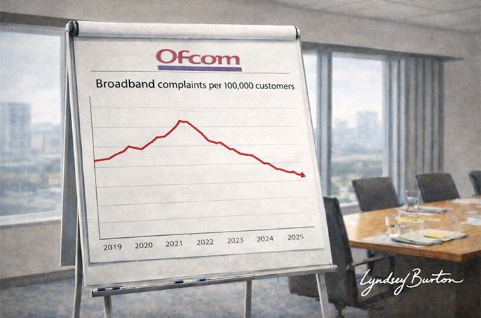 virgin media complaints six year low ofcom report illustration