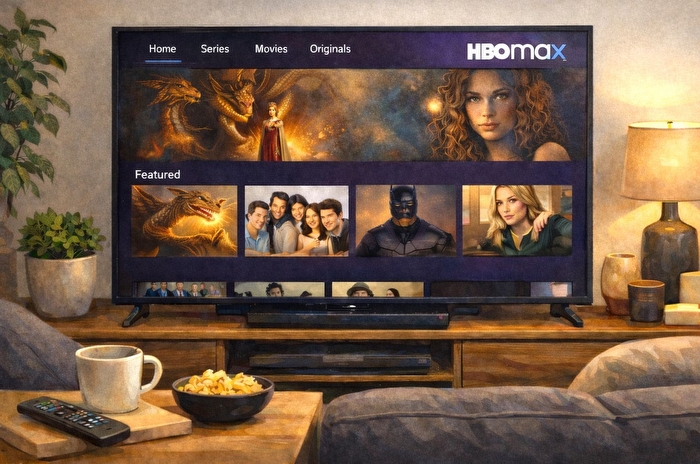 hbo max illustration