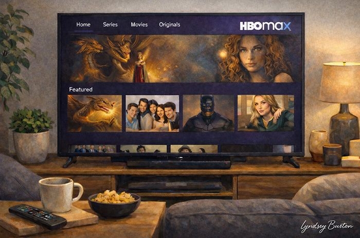 hbo max illustration