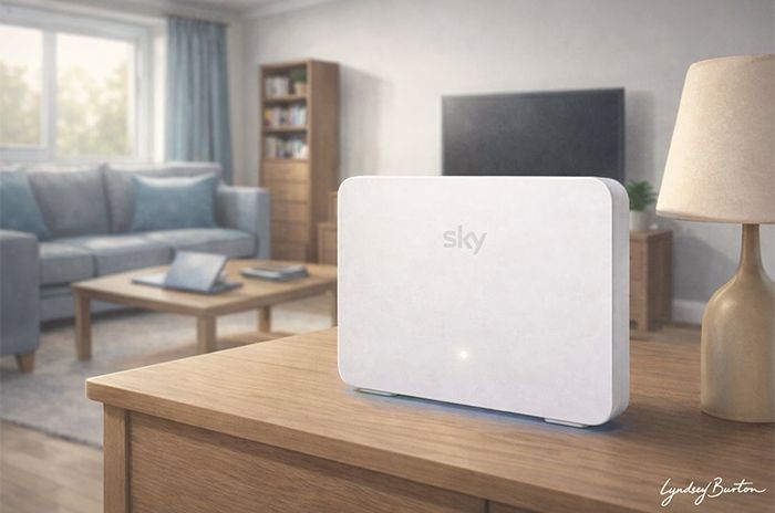 sky broadband at home