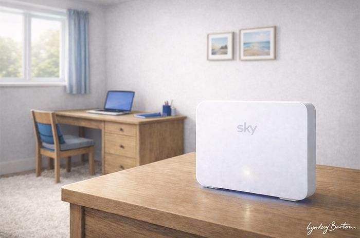 sky broadband entry-level illustration