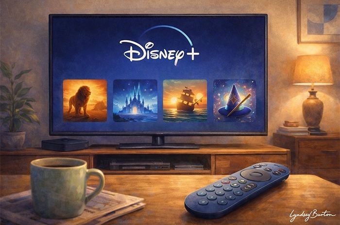 sky tv adds disney+ illustration