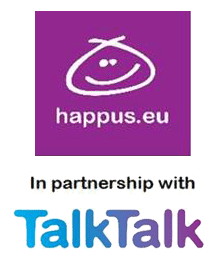 happus in partnership with talktalk