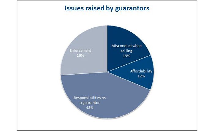 issues raised by guarantors