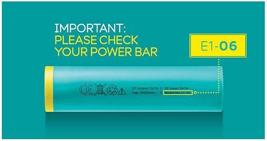 ee power bar recalled