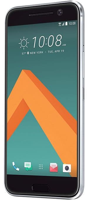 htc 10 glacial silver