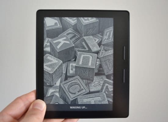 Kindle Oasis waking up