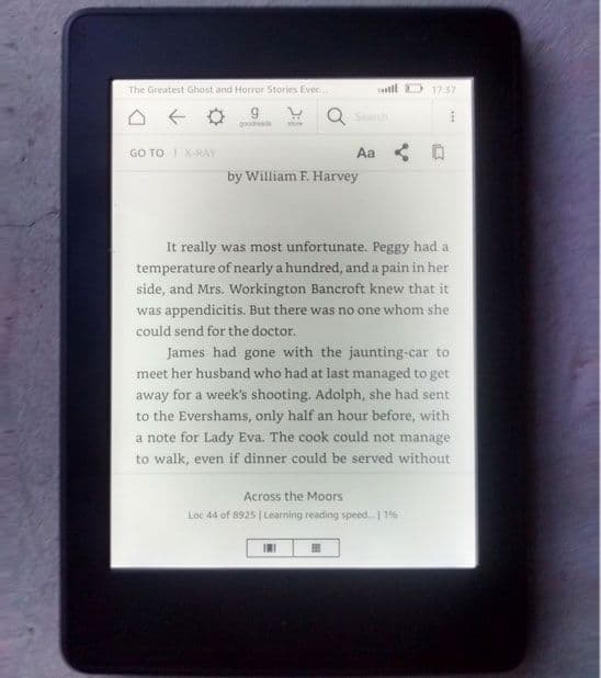 kindle paperwhite screen