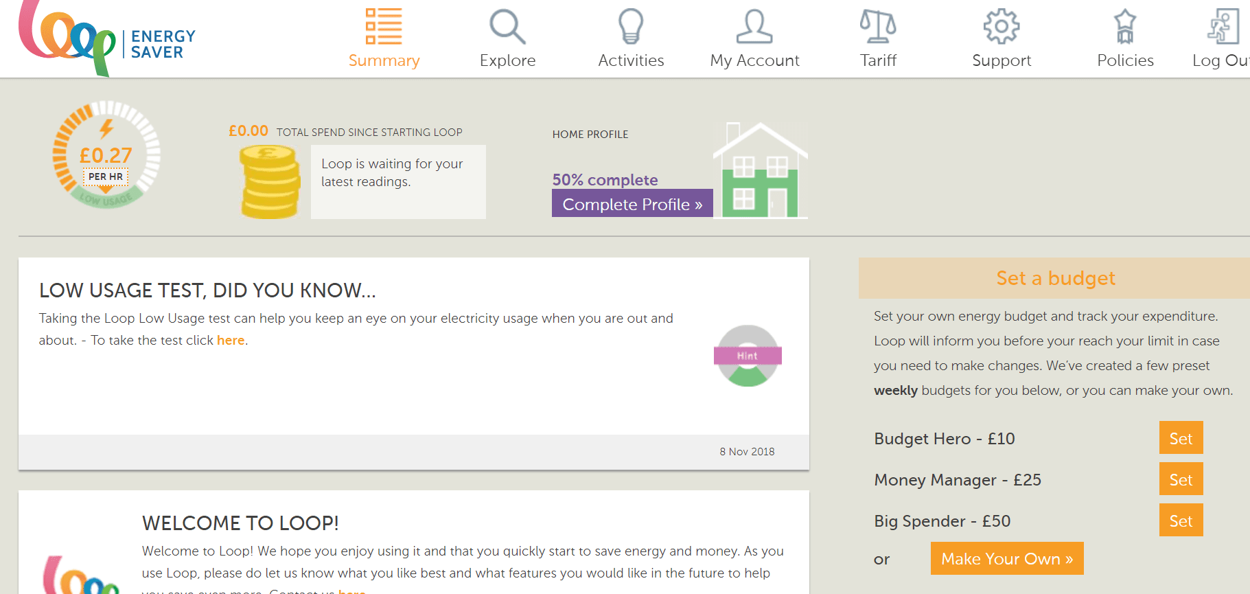 Loop Website