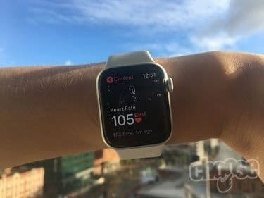 Apple Watch heart rate tracking