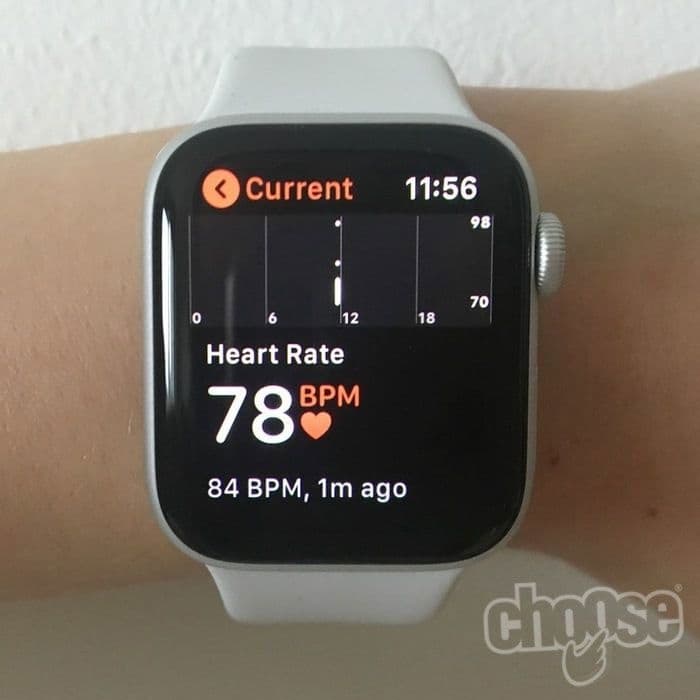 Apple Watch Series 4 Heart Rate Monitoring