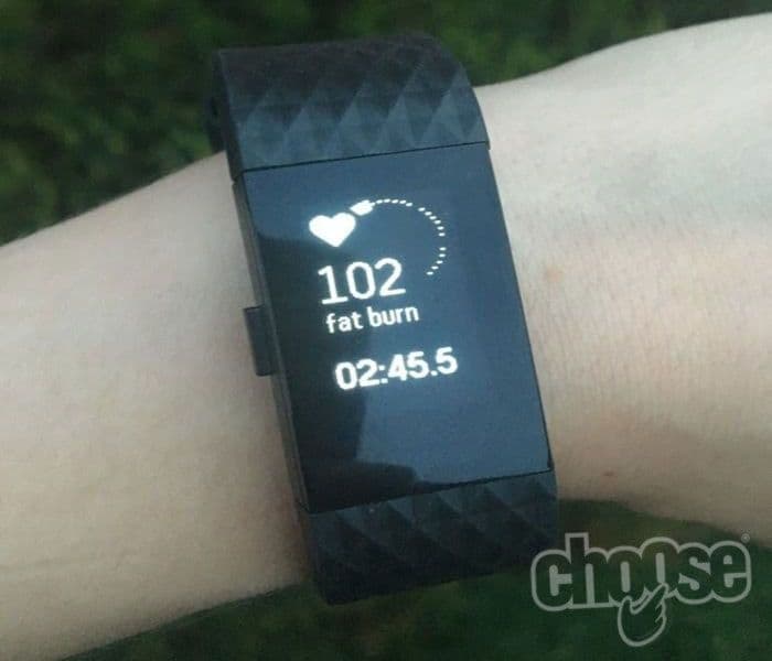 Fitbit Charge 2 run heart rate