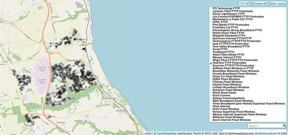 youfibre broadband coverage map