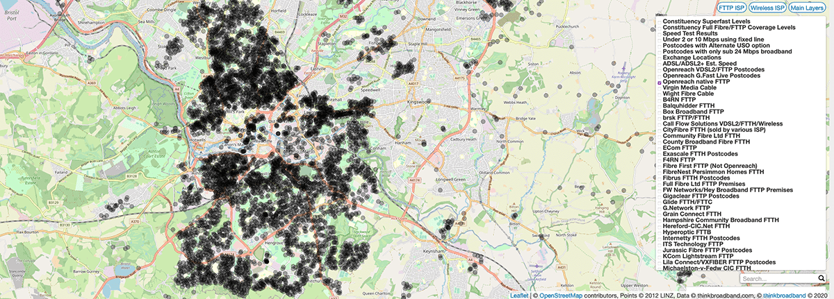 openreach coverage in bristol