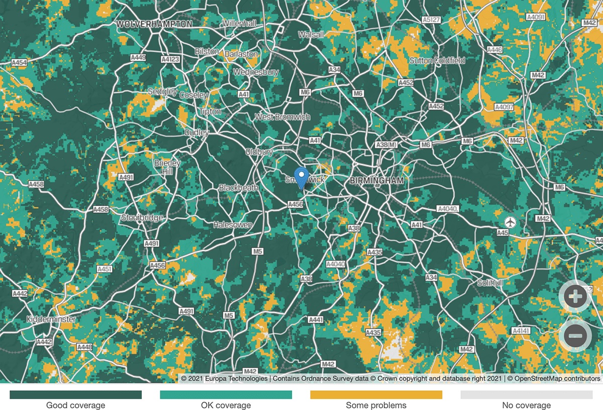 three mobile coverage birmingham