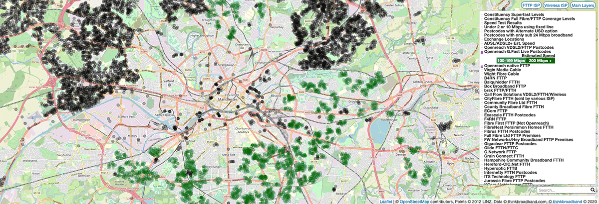 openreach coverage in manchester city centre