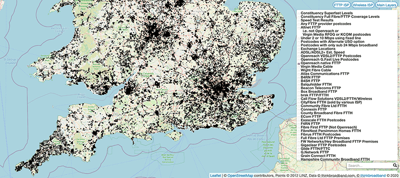 openreach fttp availability map uk