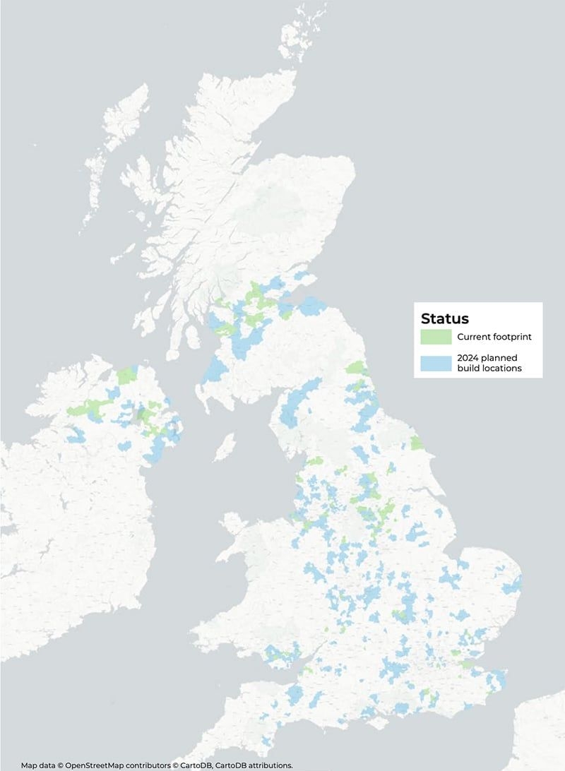 nexfibre planned build 2024