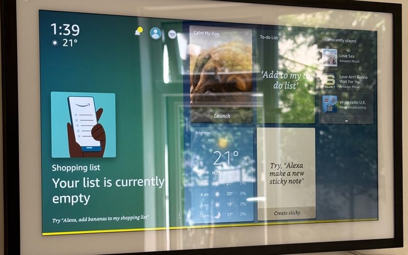 amazon echo show 15 screen